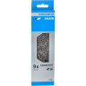 Цепь SHIMANO E6070, для 9 скоростей сзади/1 скорость, спереди, 118 звеньев, для электровелосипедов, с ампульным пином (1шт.) ICNE60709118I