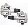 Педали SHIMANO M520, с шипами, серебристый EPDM520S