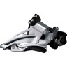 Переключатель передний SHIMANO DEORE, M618, E-тип, для 2X10,без BB пластины, универсальная тяга, черный IFDM618E6X