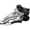 Переключатель передний SHIMANO SLX, M677-L, для 2X10 скоростей, нижний хомут 34,9 с адаптером 28,6/31,8, SIDE-SWING, угол: 66-6 IFDM677LX6