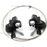 Шифтер SHIMANO XT, M780, ЛЕВ/ПР, 3X10СК, ТР.+ОПЛЕТК ISLM780PA