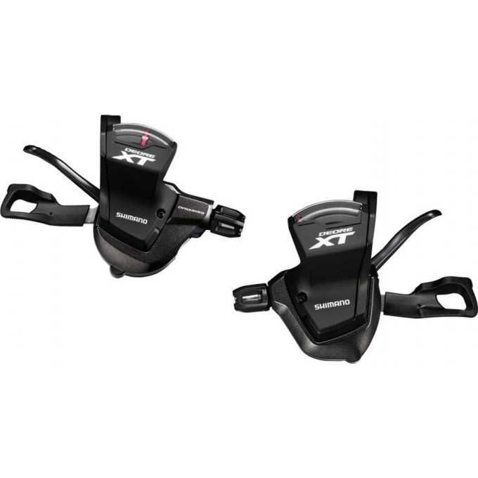 Шифтер SHIMANO XT, M8000, ЛЕВ/ПР, 2/3X11СК, ТРОС+ОПЛЕТКА ISLM8000PA2