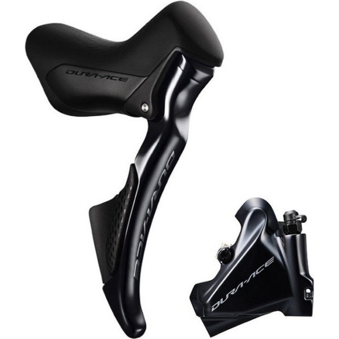 Шифтер/Тормозная ручка SHIMANO DURA-ACE DI2, ST-R9170/BR-R9170, левый, на 2 скорости. Под дисковый тормоз, для ротор. 140 мм IR9170DLF4SA10A