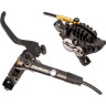 Тормоз дисковый SHIMANO SAINT, M820, BL(ЛЕВ)/BR(ПЕР), МЕТАЛ. КОЛ. С РАДИАТ, 1000мм IM820BLFPNA100