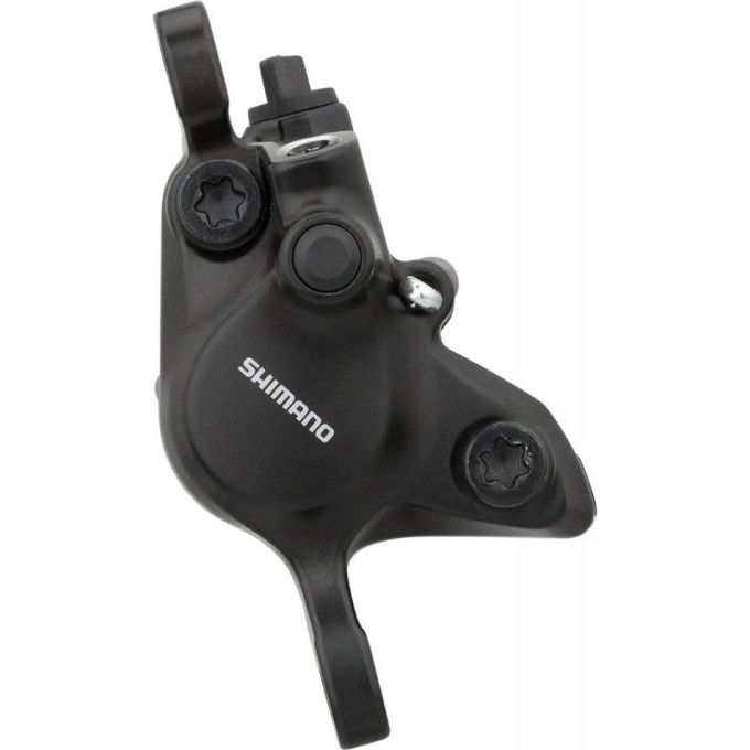 Калипер гидравлический SHIMANO MT200, пластиковые колодки B01S, без адаптера, черный, EBRMT200MPRXL