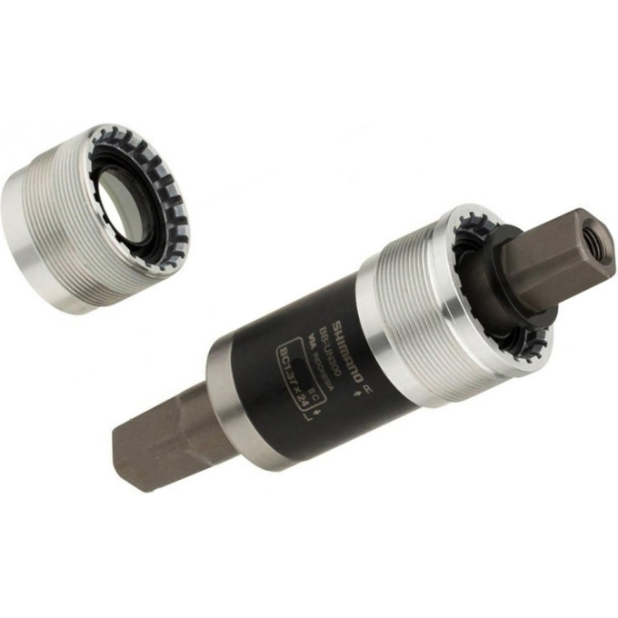 Каретка велосипедная SHIMANO UN300, 68/122,5 мм (D-NL), без болтов, индивидуальная упаковка EBBUN300B22X