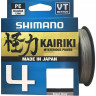 Леска плетёная SHIMANO KAIRIKI 4 PE 150 м разноцветная 0,06 мм 4,4 кг LDM54TE0606015M