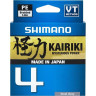 Леска плетёная SHIMANO KAIRIKI 4 PE 150 м серая 0,20 мм 13,8 кг LDM54TE2020015S