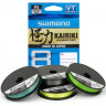 Леска плетёная SHIMANO KAIRIKI 8 PE 150м зеленая 0,100 мм 6,5 кг 59WPLA58R01