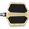 Педали велосипедные SHIMANO EF205, топталки, алюминий, золотой EPDEF205K