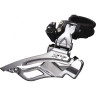 Переключатель передний SHIMANO DEORE, M4100-D, side-swing, direct mount, для 2x10 скоростей, угол:64-69, для 38T, CL:48,8/ IFDM4100D4