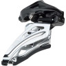 Переключатель передний SHIMANO DEORE, M4100-D, side-swing, direct mount, для 2x10 скоростей, угол:64-69, для 38T, CL:48,8/ IFDM4100D4