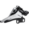 Переключатель передний SHIMANO DEORE, M618-H, для 2x10, верхний хомут (34,9 с адаптером 28,6/31,8), верхняя тяга, черный IFDM618HTX6