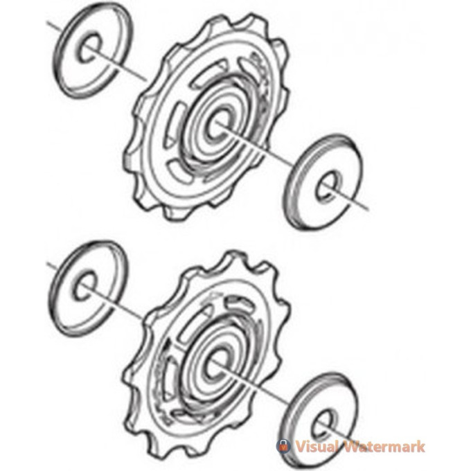 Ролики SHIMANO 11 скоростей, верхний+нижний, к RD-M5100 Y3HL98010