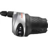 Шифтер SHIMANO NEXUS, C6000-8, правый, 8 скоростей, трос 2330мм + оплетка, серебристый ESLC60008S210LA3