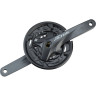 Система SHIMANO ALTUS, M2000, 170 мм, квадрат, 40/30/22T, черной с защитой, с болтами EFCM2000C002C