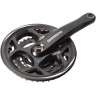 Система SHIMANO ALTUS M311, 170 мм, квадрат, 42/32/22T, с защитой, черный EFCM311C222CL