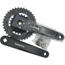 Система SHIMANO ALTUS, M315-2, 175мм, 36/22T, под квадрат, без защиты, черный для 7/8 скоростей EFCM3152E62XL