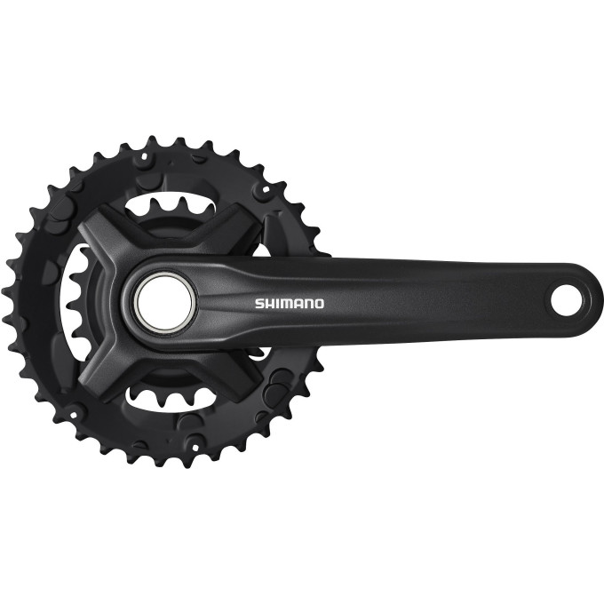 Система SHIMANO MT210-2, 175 мм, 36/22T, интегрированный вал, черный, для 9 скоростей EFCMT210EX62L