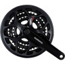Система SHIMANO TOURNEY, A073, 170 мм, квадрат, 50/39/30T, защита одинарная EFCA073C090C