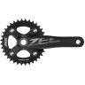 Система SHIMANO ZEE, M645, 170 мм, 36T с кареткой для 83 мм EFCM645CA6X