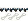 Тормозной диск SHIMANO RT56, 160 мм, 6-болтов, только для пластиковых колодок ESMRT56S