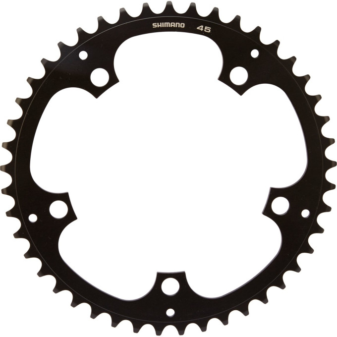 Звезда передняя SHIMANO, для FC-RS400, 34T-NA, черная, для 50-34T Y1VM34000
